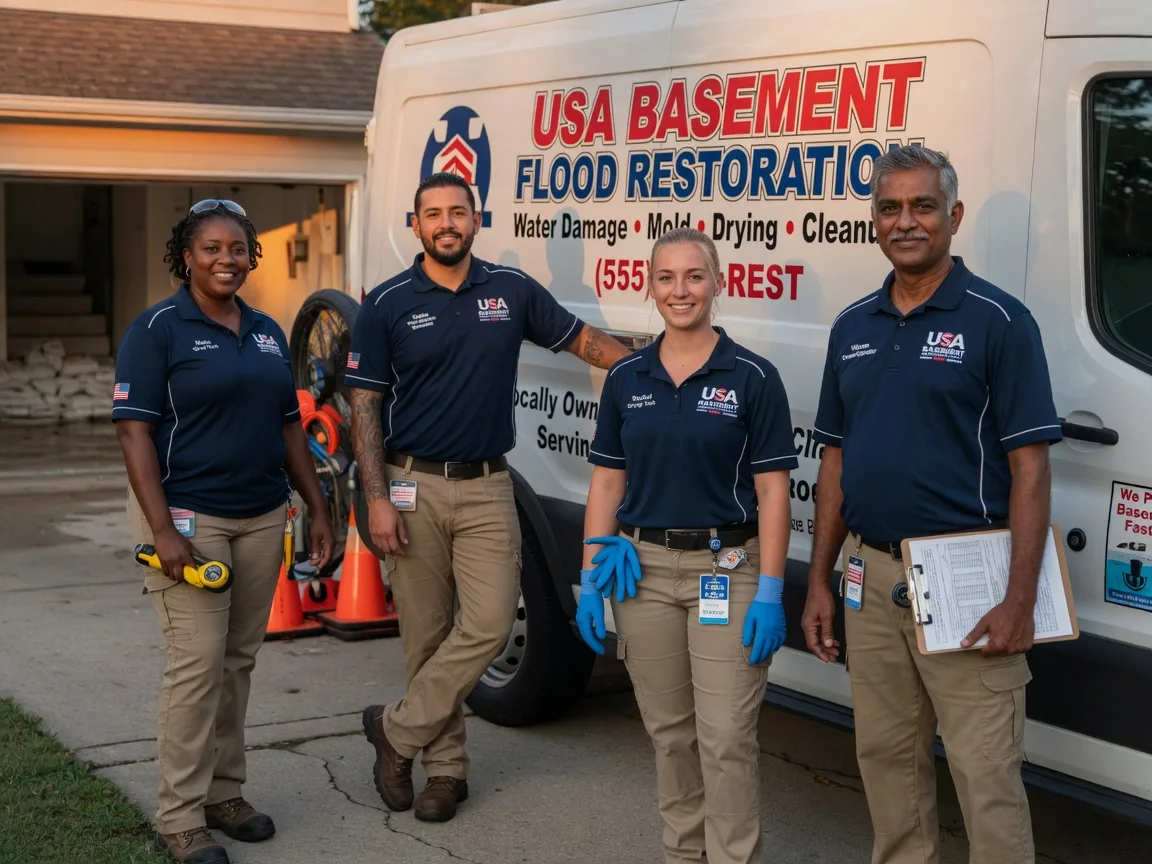 Basement Flood Cleanup company in Montegut, LA
